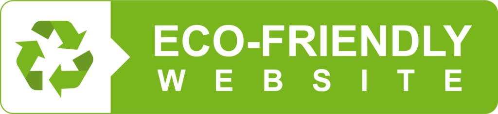 Eco-friendly website badge