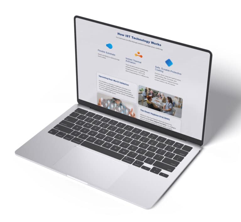 Website Laptop mockup
