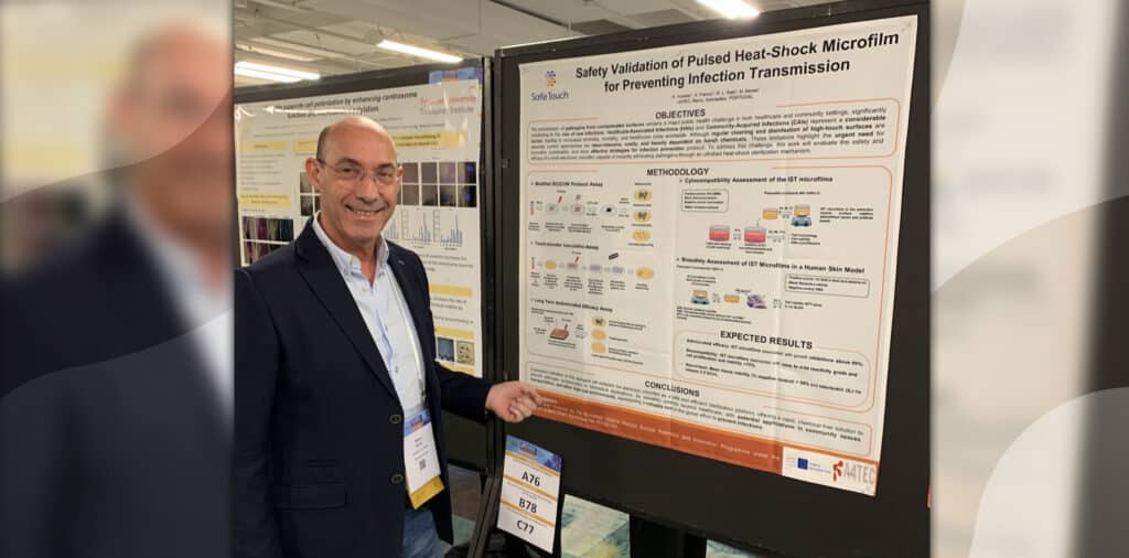 SafeTouch Presents Self-Decontaminating Microfilms at TERMIS-AM 2025