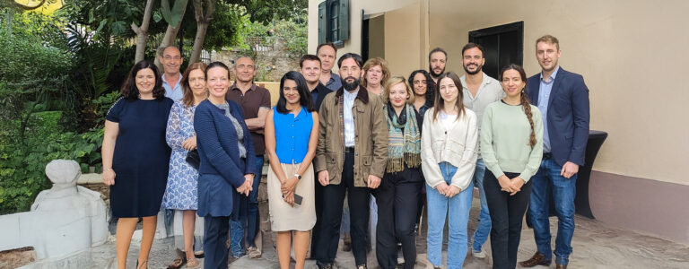 The SafeTouch Consortium at the Kick-off Meeting in Athens