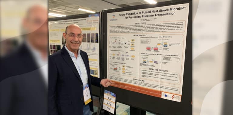 SafeTouch Presents Self-Decontaminating Microfilms at TERMIS-AM 2025